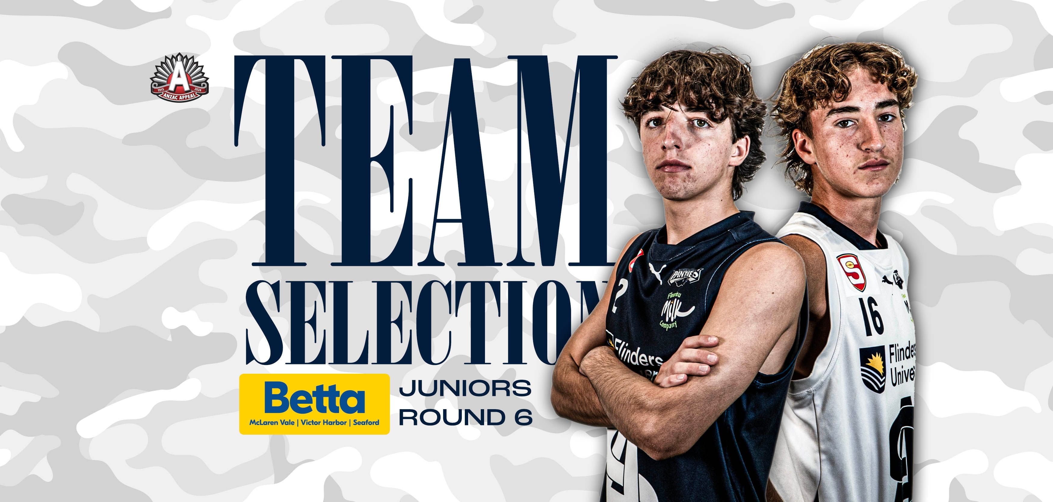 BETTA Team Selection: Juniors Round 6 West Adelaide BETTA Team Selection: Juniors Round 6 West Adelaide